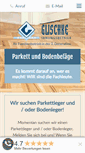 Mobile Screenshot of glischke-parkett.de